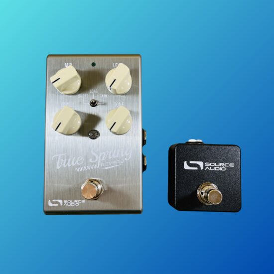Source Audio True Spring Reverb with SA167 Tap Tempo 2018