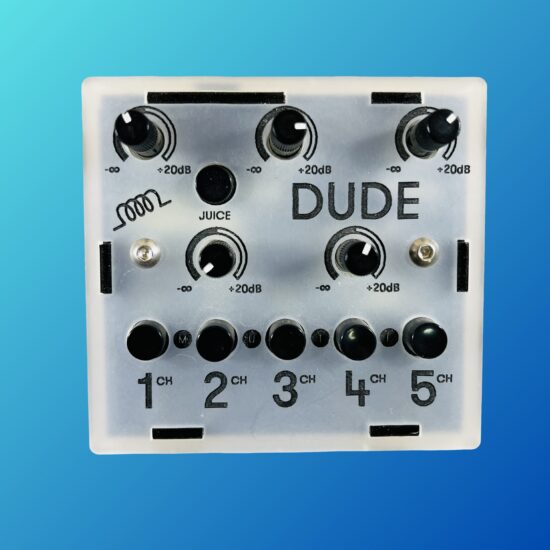 BASTL Instruments Dude 5-Channel Monophonic Mixer