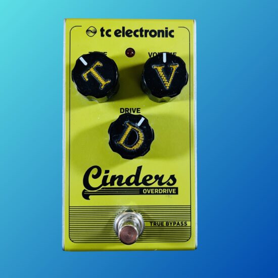 TC Electronic Cinders Analog Overdrive Pedal