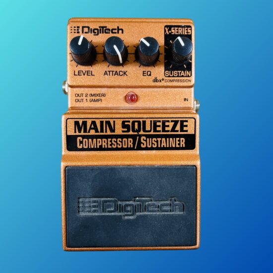 DigiTech Main Squeeze Compressor Sustainer Pedal