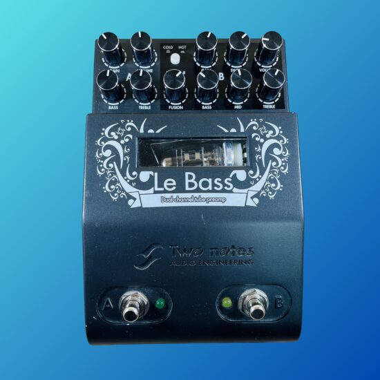 Two Notes Le Bass 2-Channel Tube Bass Preamp