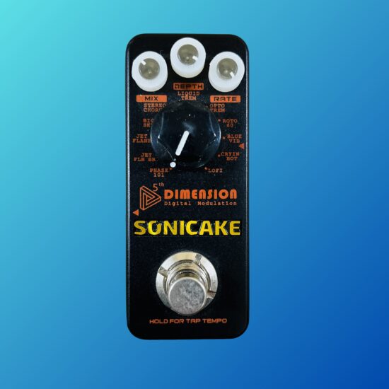 Sonicake 5th Dimension Digital Modulation Guitar Effects Pedal
