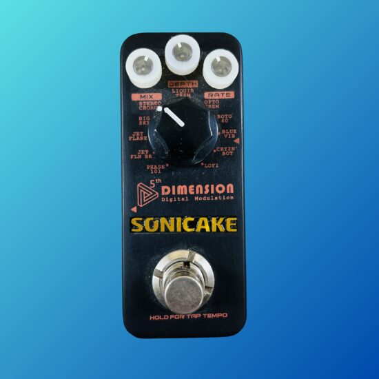 Sonicake 5th Dimension Digital Modulation Guitar Effects Pedal