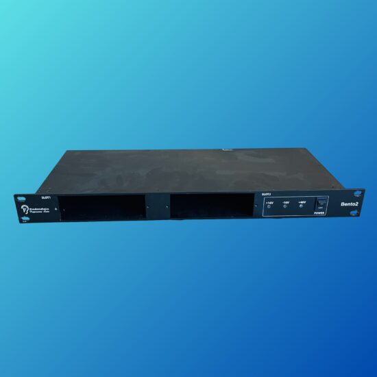 Fredenstein Bento 2 Horizontal 2-Slot Powered 500 Series Rack
