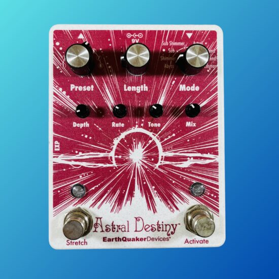 EarthQuaker Devices Astral Destiny Octal Octave Reverberation Odyssey
