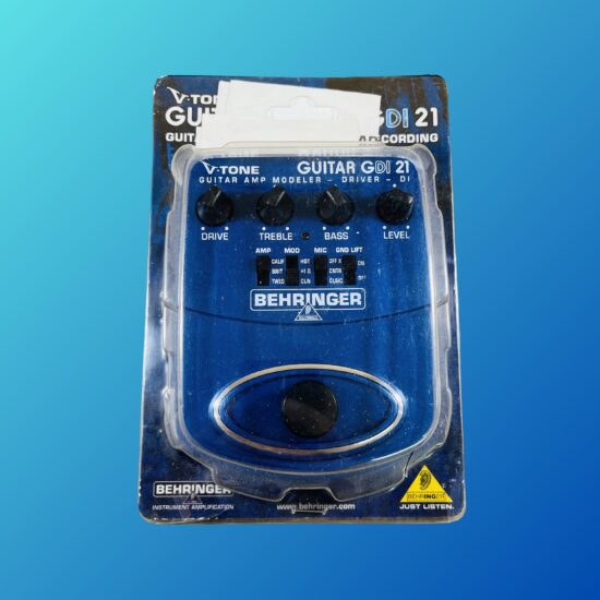 Behringer GDI21 Guitar Amp Modeler Preamp DI