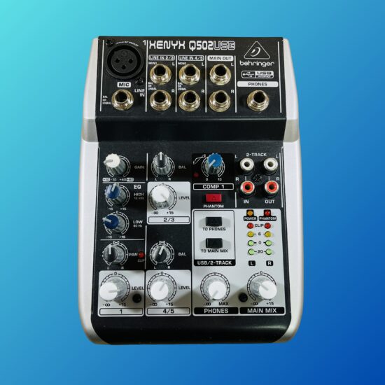 Behringer Xenyx 502 5-Input Compact Mixer