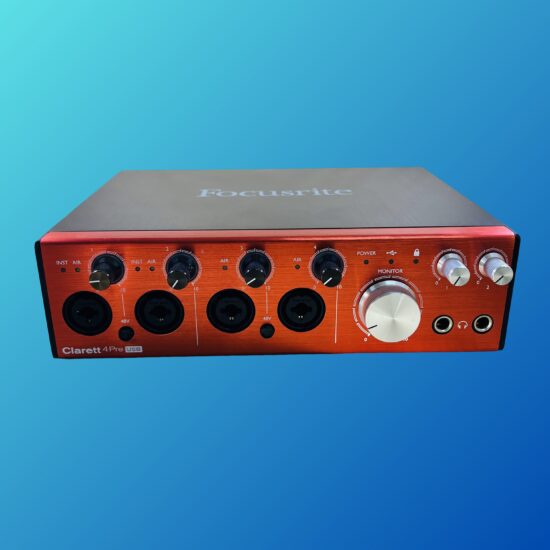 Focusrite Clarett 4Pre USB Audio Interface