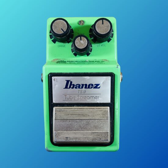 Ibanez TS9 Tube Screamer with Analogman Mod Green