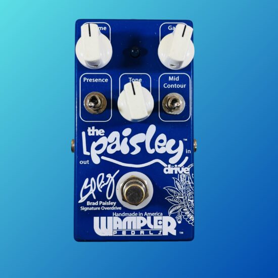 Wampler Paisley Drive Brad Paisley Signature Overdrive Pedal