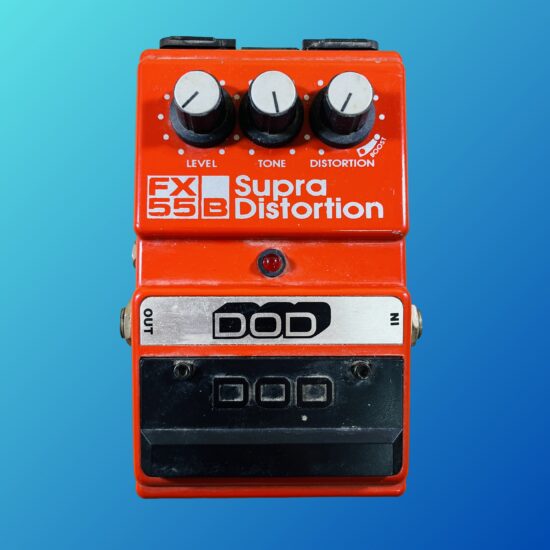 DOD Supra Distortion FX55-B Red 1990s