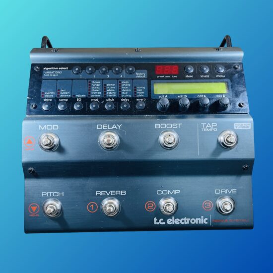 TC Electronic Nova System Analog Multi-Effects Pedal