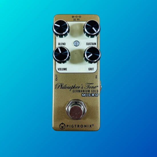 Pigtronix Philosopher's Tone Germanium Gold Micro Compressor